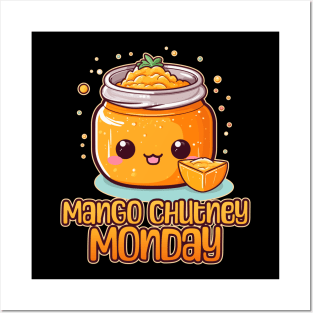 Mango Chutney Monday Foodie Design Posters and Art